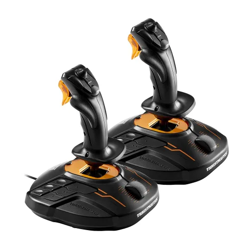 Vista 3 de Thrustmaster T 16000M SPACE SIM DUO STICK PC