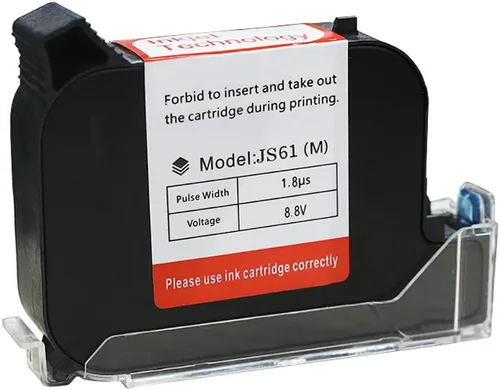 Vista 9 de PEKOKO Reemplazo del cartucho de tinta de secado rápido para impresora de código de inyección de tinta portátil LB100 LB200 (color invisible)