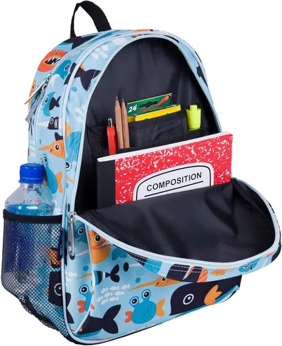 Vista 3 de Wildkin - Mochila infantil de 15 pulgadas para niños y niñas