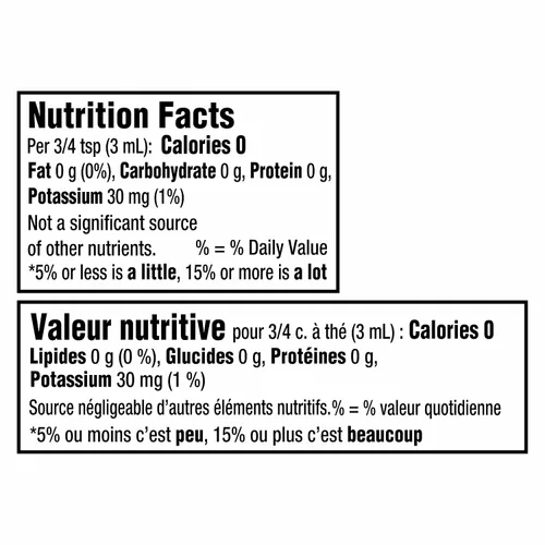 Vista 2 de MiO Potenciador líquido del agua del melocotón del mango, 1.6 fl oz/1.6oz, importado de Canadá