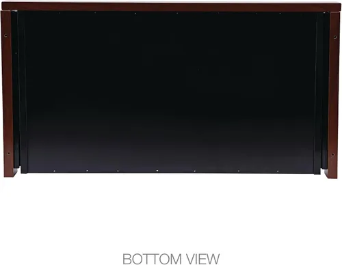 Vista 6 de Alera Cajón central serie ALE Valencia, 24 1/2 pulgadas de ancho x 15 profundidad x 2 horas, caoba Mahogany