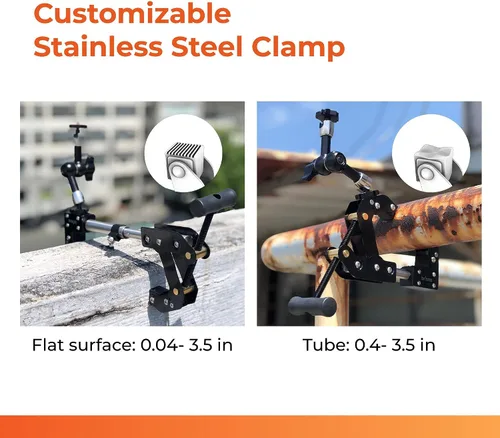 Vista 7 de Brinno BCC2000 Plus Paquete de Cámara para Construcción - Incluye: Cámara Time Lapse TLC2000 Full HD, Extensor de 32 pies para Laptop/Tablet