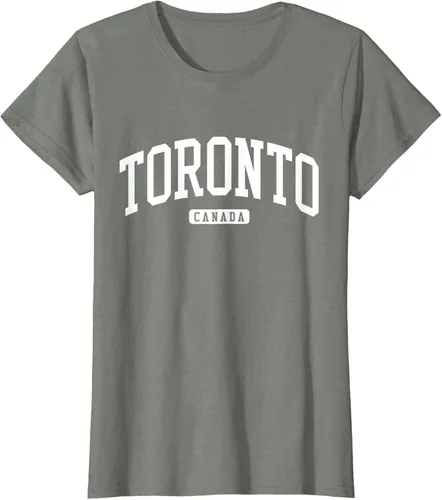 Vista 13 de Camiseta estilo universitario de Toronto Canada, Negro