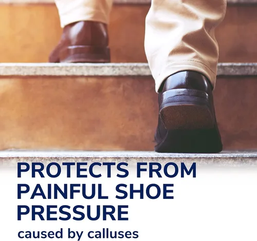 Vista 5 de Dr. Scholl's Cojines para callos con tecnología de hidrogel, 5 unidades/ Protección de amortiguación contra la presión y la fricción del zapato