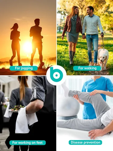 Vista 9 de Almohadillas metatarsianas diseñadas por podólogos Brison para mujeres y hombres - Fundas de gel para aliviar el dolor en la bola del pie