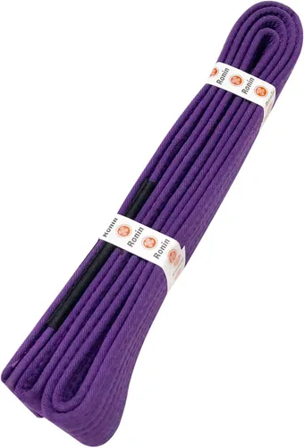 Vista 3 de Ronin BJJ Gi Belt - Cinturón brasileño Jiu Jitsu - Tela de polialgodón