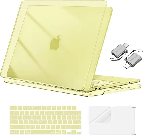Vista 19 de MOSISO Compatible con MacBook Neo Case 13 pulgadas 2026 A3404 A18 Pro Chip Rubor de cristal