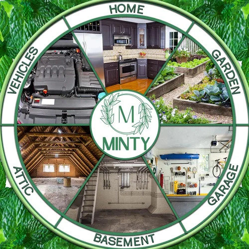 Vista 4 de Minty Repelente de roedores, espray de aceite de menta natural al 5% para ratones, ratas, ardillas y roedores, en interiores y exteriores, uso