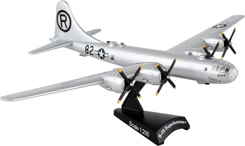 Vista 2 de Daron Worldwide Trading B-29 Superfortress Enola Gay Vehículo (escala 1:200), Blanco