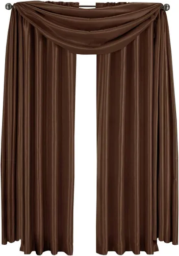 Vista 42 de Royal Hotel Bedding Soho - Cenefa con festón negro, patrón sólido de 35 x 30 pulgadas