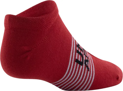 Vista 4 de Under Armour Kids' Essential Lite No Show Socks, 6-Pairs
