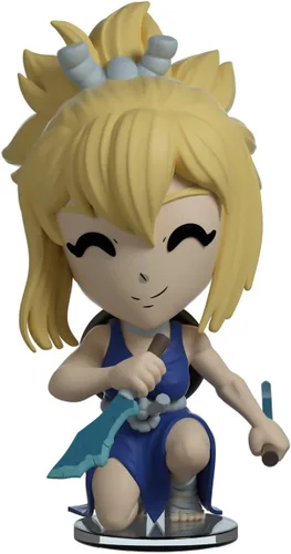 Vista 3 de Youtooz Figura de Dr. Stone Kohaku, figura de acción de anime de 4.1 pulgadas, Kohaku altamente detallado coleccionable por Youtooz Dr. Stone