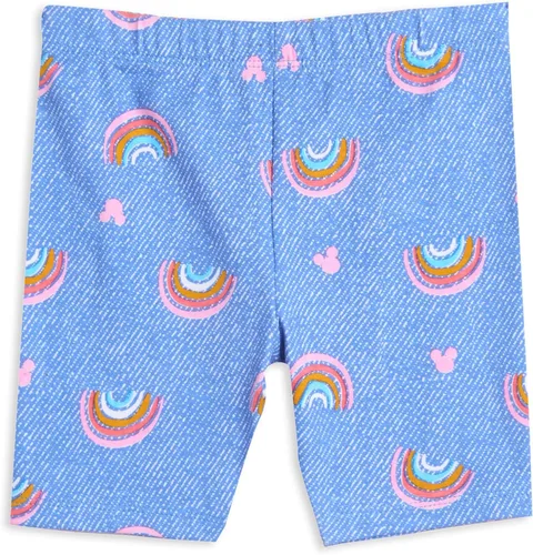 Vista 3 de Disney Frozen Minnie Mouse Little Mermaid Elsa Princess Anna Peplum - Conjunto de 3 piezas para bebés y niños grandes