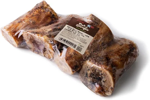 Vista 4 de Pet 'n Shape, fabricado en EE. UU., premio de carne de vacuno con forma hueso natural para perros, perros grandes