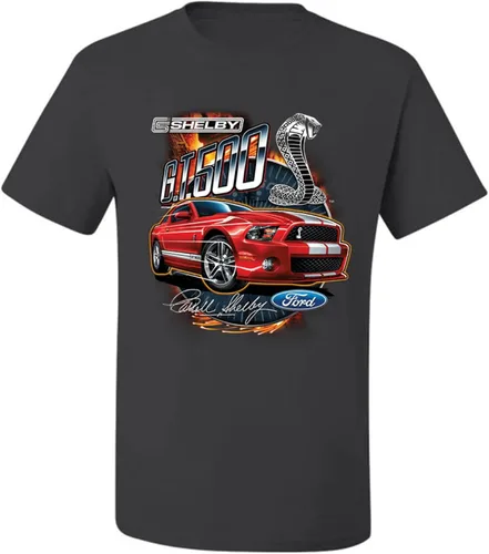 Vista 3 de Shelby GT500 Cobra Official Ford Motors Design Cars and Trucks Camiseta gráfica para hombre