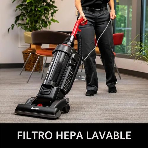 Vista 5 de Sanitaire Force SC5845D - Aspiradora vertical comercial, color negro
