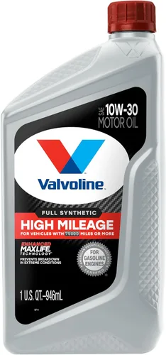 Vista 71 de Valvoline - Aceite de alto millaje 150 K con MaxLife Plus Technology, SAE 5W-20, 1 cuarto de galón