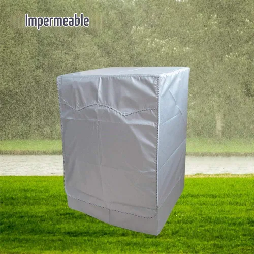 Vista 6 de QLLY Cubierta para lavadora/secadora para máquina de carga frontal - Impermeable, a prueba de polvo, a prueba de sol, A27"P33"Al39" Adecuada