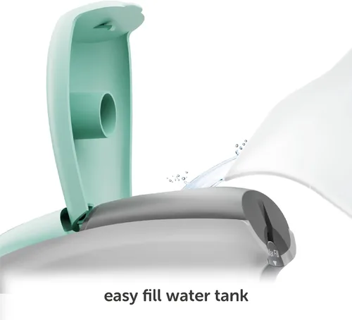 Vista 6 de Oliso M3Pro Project Steam Iron with Solemate (Aqua) + MultiMat Wool Pressing Pad 2pk