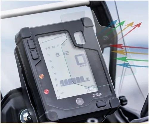 Vista 2 de Motorcycle Screen Protector, Motorcycle Cluster Scratch Screen Dashboard Protection Instrument Film for Y&amaha Tenere 700 Tenere700 T700 XTZ 700