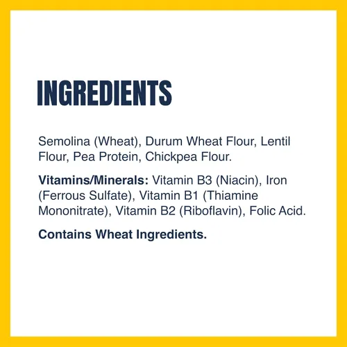 Vista 3 de BARILLA Protein+ (Plus) Angel Hair - Proteína de lentejas, garbanzos y guisantes - Buena fuente de proteína a base de plantas, pasta de proteínas