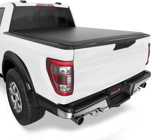 Vista 17 de Cubierta enrollable suave para Ford F-150 2004-2026 de 5.5 pies Soft Roll Up Negro mate