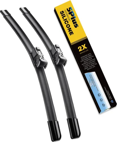 Vista 12 de 5 PLUS® Limpiaparabrisas de silicona de 15+15 pulgadas de repuesto para JEEP Wrangler 2017 2016 2015 2014 2013 2012 2011 2010 2009 2008 2007
