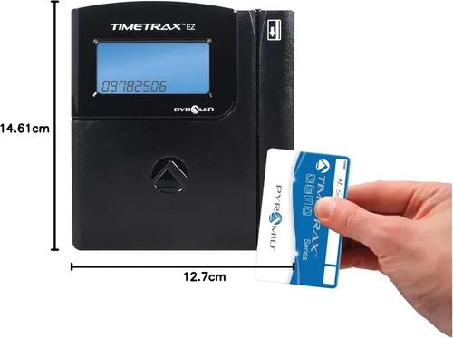 Vista 7 de Pyramid Time Systems - Reloj de tiempo de tarjeta de deslizamiento TimeTrax