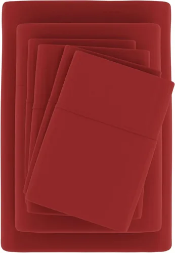 Vista 77 de ienjoy Home Linen Market - Juego de sábanas de 6 piezas, color rubor, tamaño King Blush