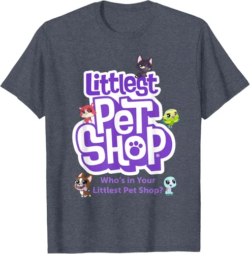Vista 24 de Littlest Pet Shop ¿Quién está en tu tienda? Camiseta Blanco