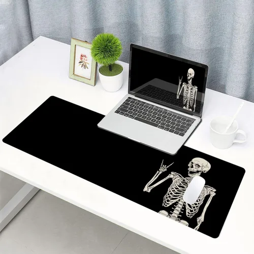 Vista 6 de Alfombrilla de mouse para juegos, alfombrilla de mouse grande para escritorio, base de goma antideslizante, alfombrilla de mouse para teclado 01