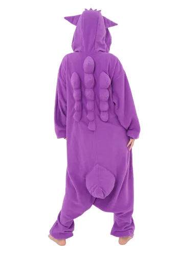 Vista 2 de Adulto Pokémon Gengar Kigurumi Multicolor