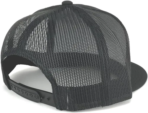 Vista 2 de Flexfit 5Panel bandera americana parcheado snapback malla gorra de carbón