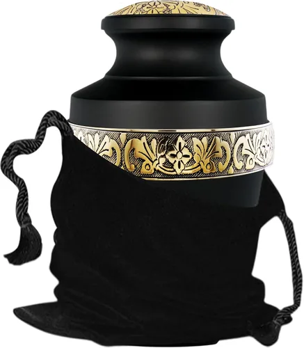 Vista 4 de Urnas de cremación griegas para cenizas humanas, urna decorativa, urna para cenizas humanas mujeres y hombres, urnas para hombres y mujeres, urna