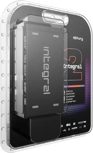 Vista 2 de HDFury Integral2 Divisor HDR 4K Extractor de audio HDMI Soporte de dos fuentes de entrada