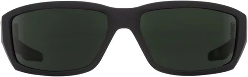 Vista 2 de Spy Dirty Mo Gafas de sol suaves negro mate con lentes Happy Grey Green, Negro