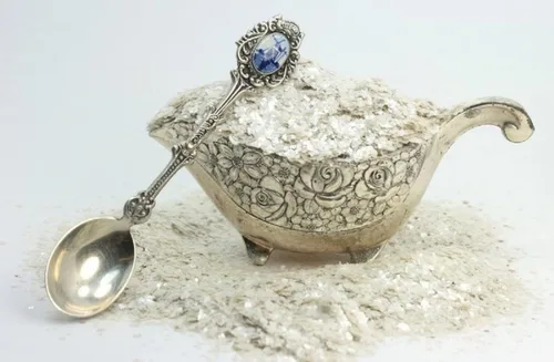 Vista 6 de Blanco crema - Escamas de mica natural - 311-4347 (311-4347- 1/2 oz)