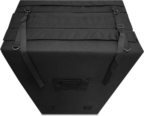Vista 7 de Meister Boulder Beast XL Tri-Fold Rock Climbing Crash Pad con correas de mochila Oversized 72" x 44" landing area with 5" multi-layer cushioning