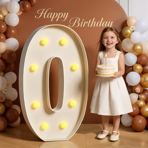 Vista 48 de Kit de tablero de espuma precortada de espuma precortada para 7º y 70º cumpleaños con números 7 grandes de 3 pies Número 7