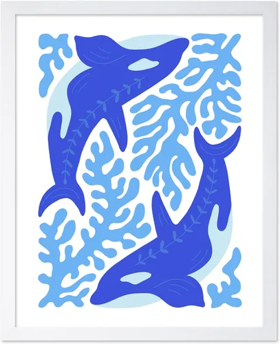 Vista 21 de Poster Master Fish Poster - Retro Aquatic Print - Marine Life Art - Groovy Fish Design - Abstract Artwork - Chic Boho Decor - Sea Design - Ocean or