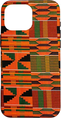 Vista 19 de Kente - Carcasa para iPhone 17, diseño étnico de Ghana, diseño africano