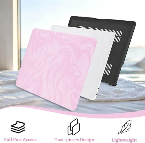Vista 103 de Funda compatible con MacBook Air de 15" M5 M4 M3 M2 2023-2026 Negro (Black Lace)
