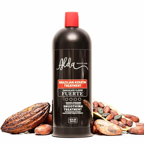 Vista 10 de Alda Chocolate - Sistema de alisado permanente con queratina brasileña (4.0 fl oz)