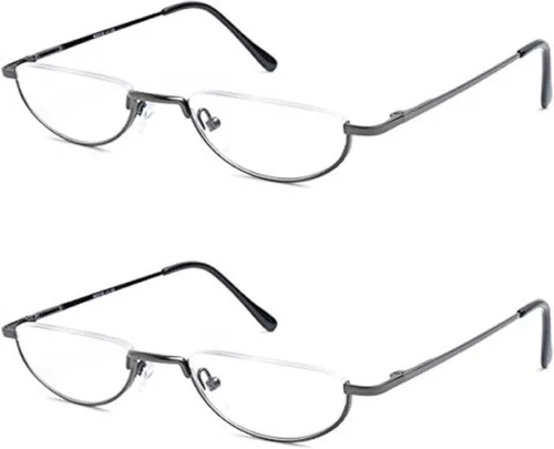 Vista 9 de The Lynwood - Marco unisex de media luna Readers