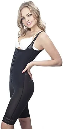 Vista 2 de Lipo Express - Fajas moldeadoras para mujer con correa fina de 3/4 piernas reductoras Ref 1629BLK