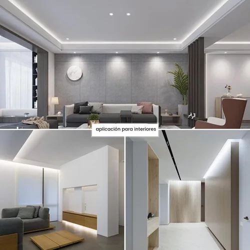 Vista 7 de Luces de Cuerda LED de 6.56 pies para Exteriores, Luces de Cuerda LED Cortables de 110V para Exteriores Impermeables 6500K para Interiores