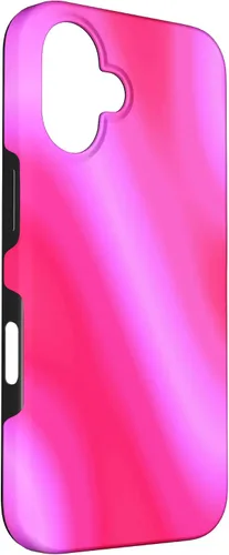 Vista 3 de Funda para iPhone 16 Pink WAVES