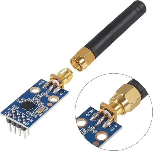 Vista 6 de Módulo inalámbrico CC1101 con módulo transmisor-receptor inalámbrico de antena SMA 315/433/868/915MHZ