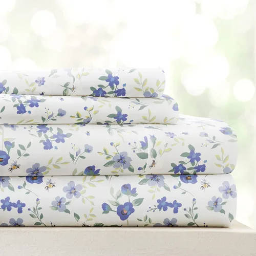 Vista 57 de Linen Market Juego de Sábanas de Microfibra Cepillada Twin de 3 Piezas – Certificado Oeko-TEX Ultra Suave y Sin Arrugas - Sábanas de Bolsillo