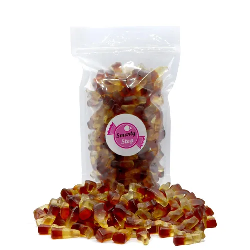 Vista 2 de Smarty Stop Gummy Collections (botellas clásicas de mini cola, 1 libra (paquete de 1))